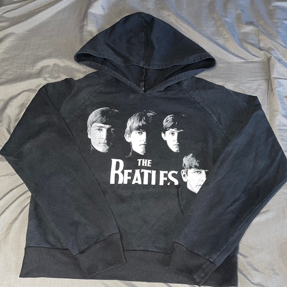 God Bless Brand Women’s The Beatles Black Sweater Hoodie